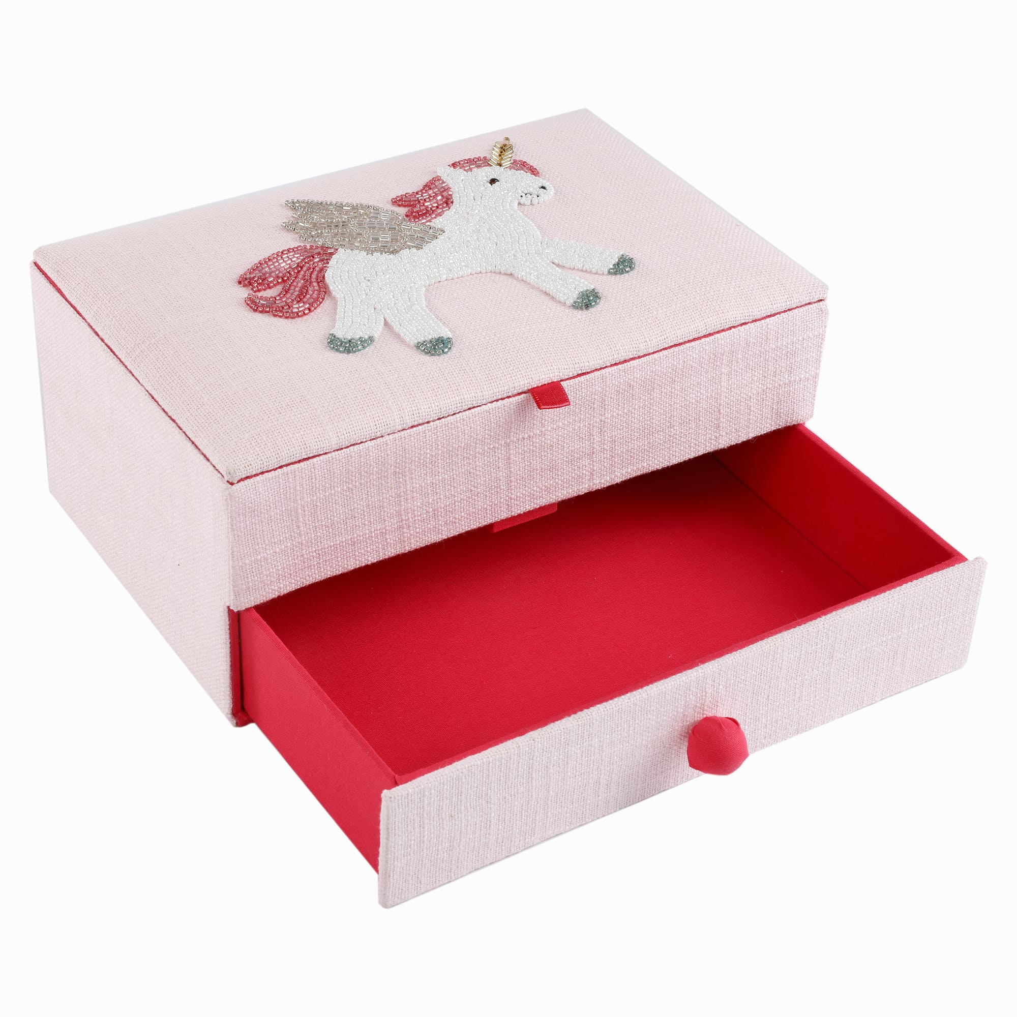 Unicorn Design Drawer Box for Kids